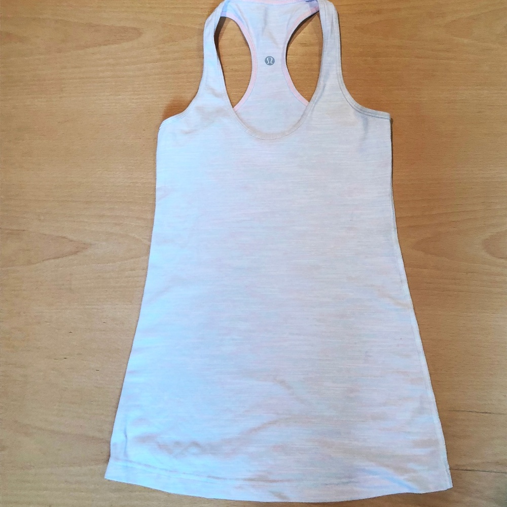Lululemon Light Pink Racerback tank